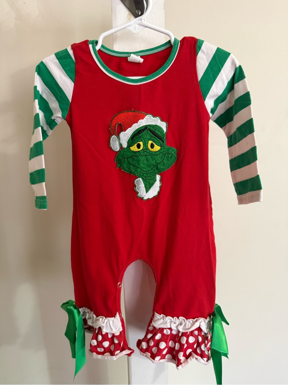 Boutique Grinch Romper